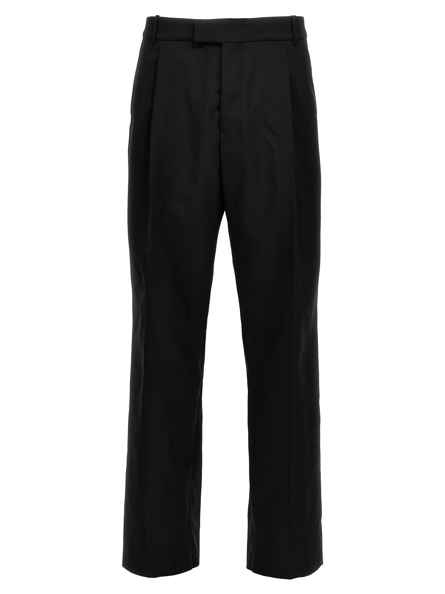 Pantalon Alexander McQueen en laine noir