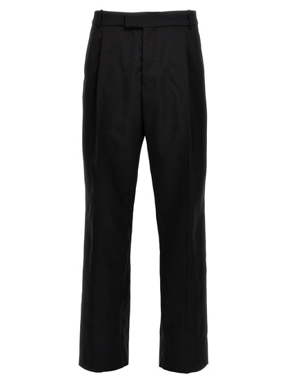 Pantalon Alexander McQueen en laine noir