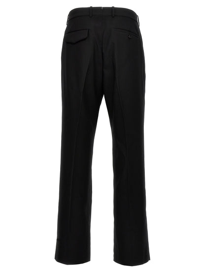 Pantalon Alexander McQueen en laine noir