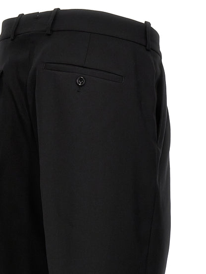 Pantalon Alexander McQueen en laine noir