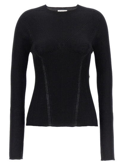 Cardigan en Cachemire Noir Lanvin - Silhouette Moderne