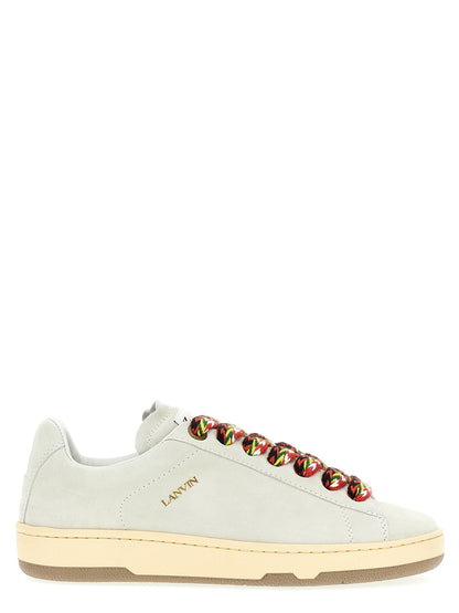 Zapatillas Lanvin de piel de becerro blanca