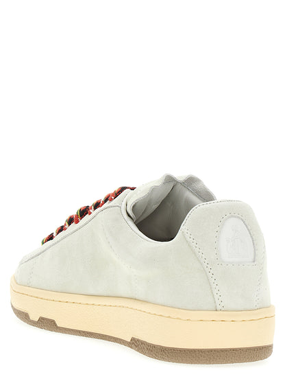 Zapatillas Lanvin de piel de becerro blanca
