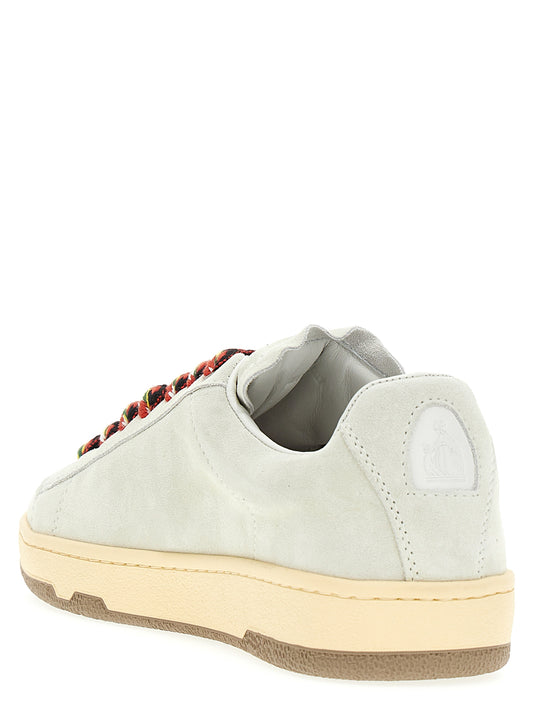 Zapatillas Lanvin de piel de becerro blanca