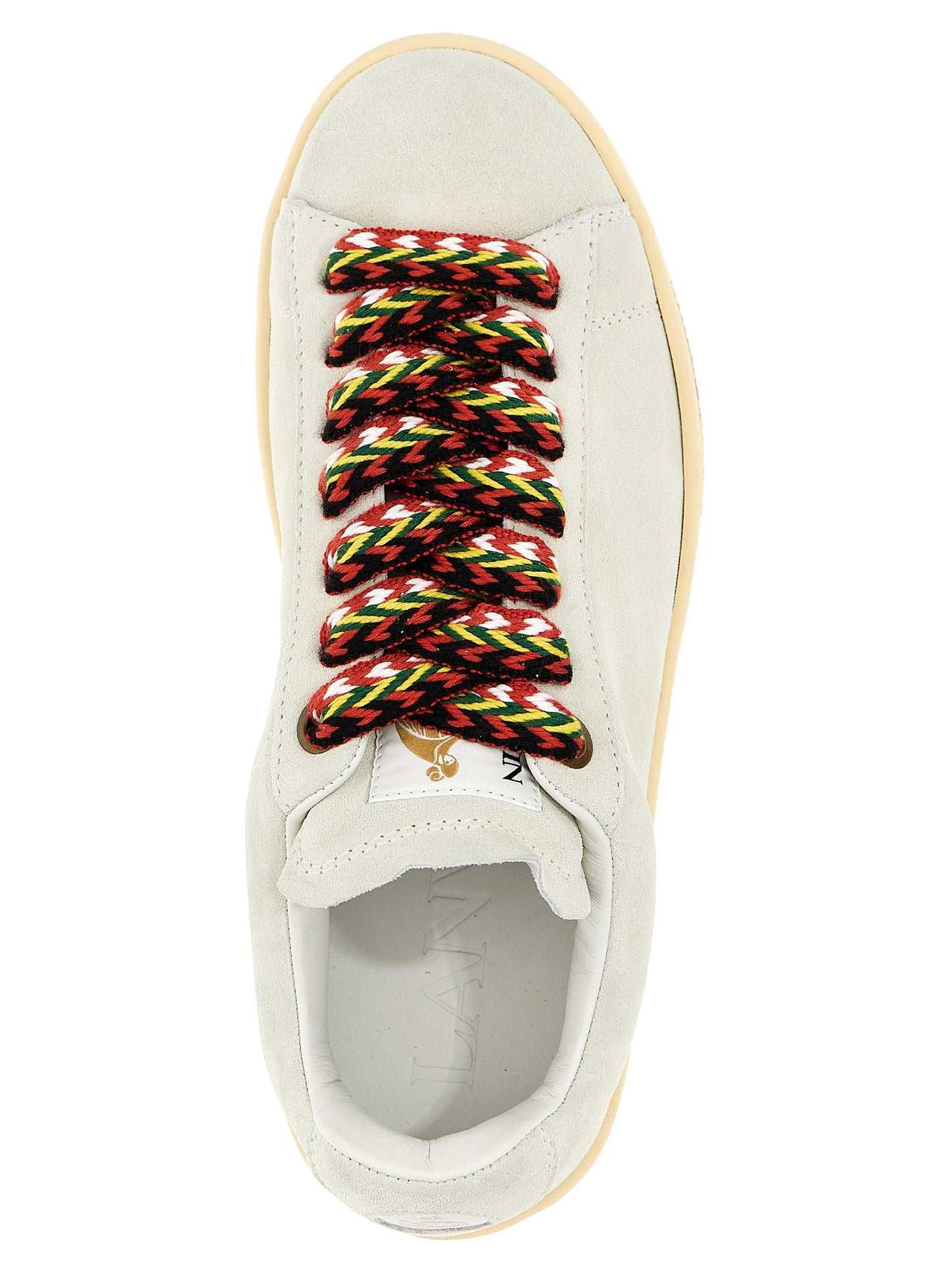 Zapatillas Lanvin de piel de becerro blanca