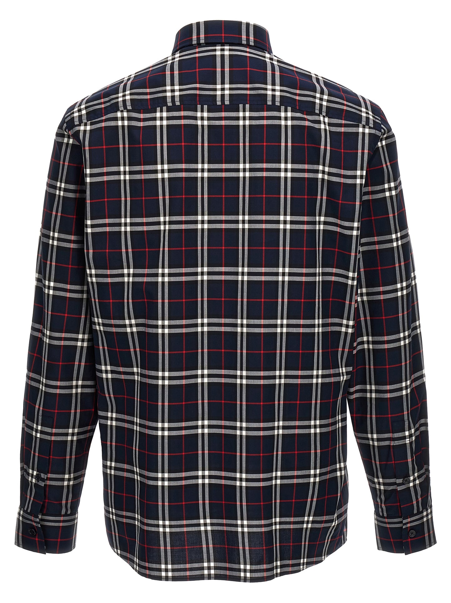 Burberry Blue Cotton Shirt