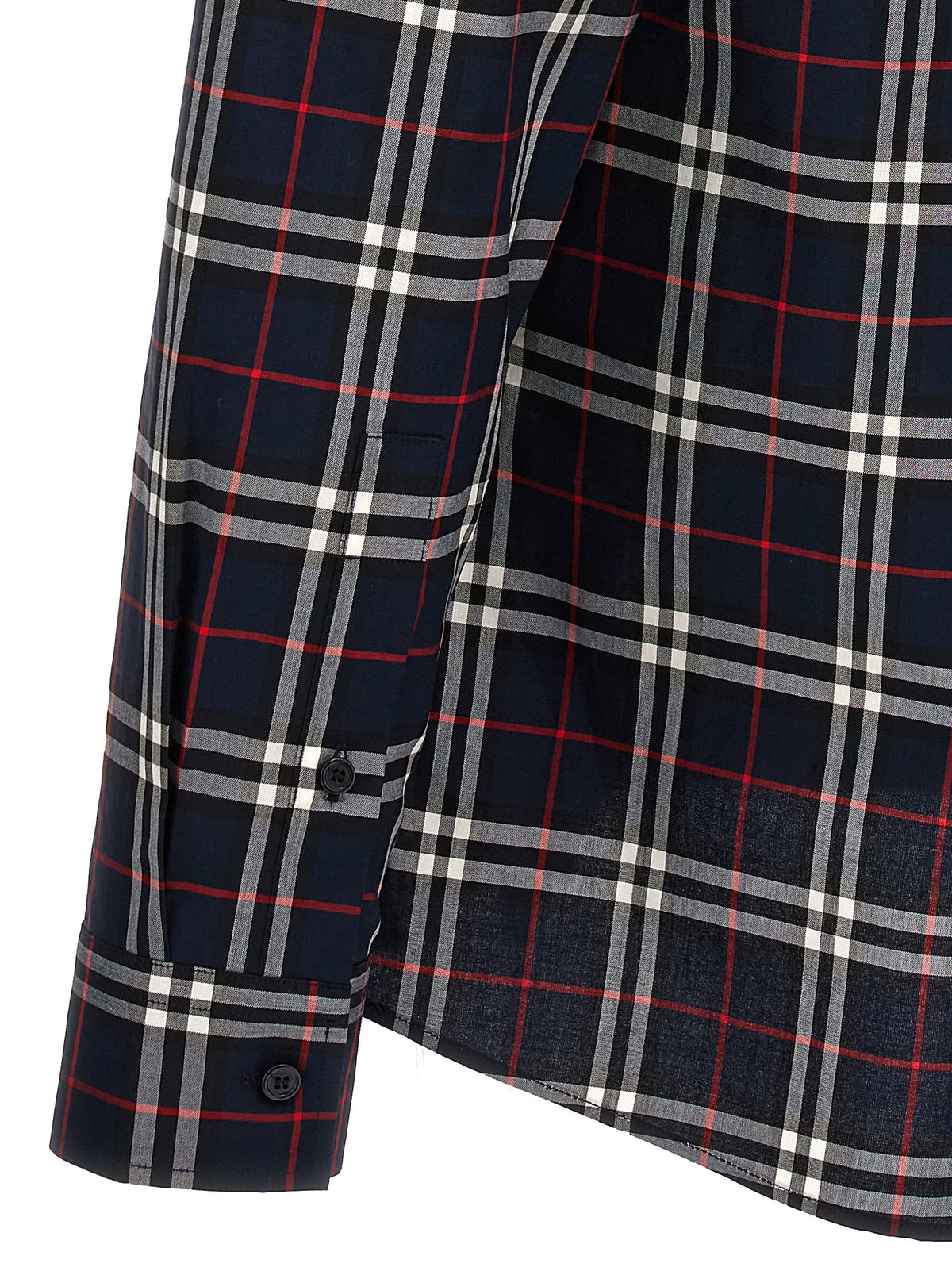 Burberry Blue Cotton Shirt