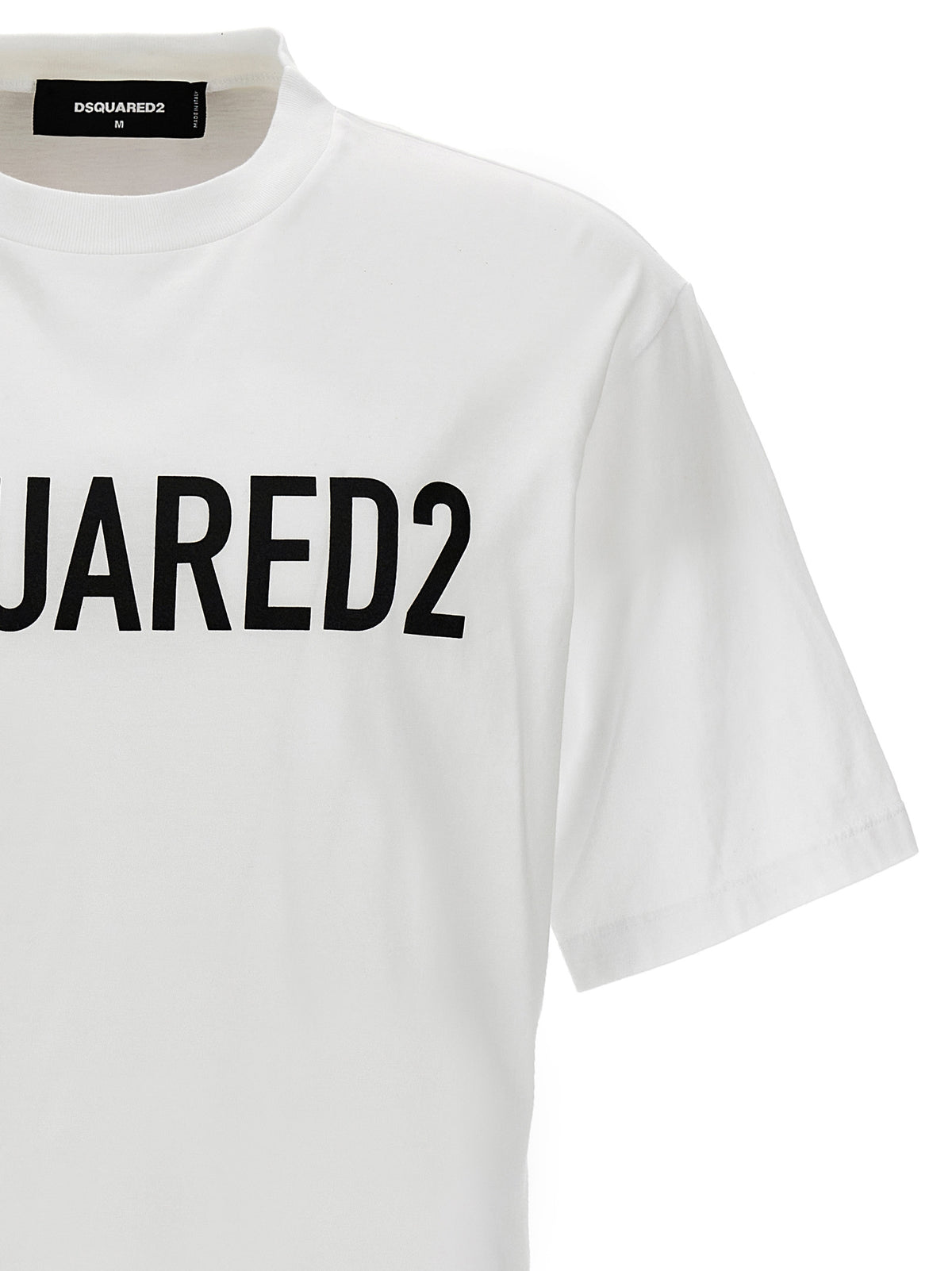 Camiseta Dsquared² De Algodón Bicolor