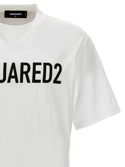 Camiseta Dsquared² De Algodón Bicolor