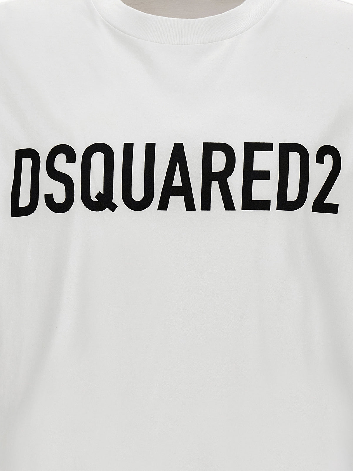 Camiseta Dsquared² De Algodón Bicolor