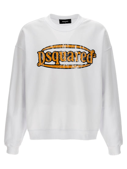 Sudadera Dsquared² de algodón blanco