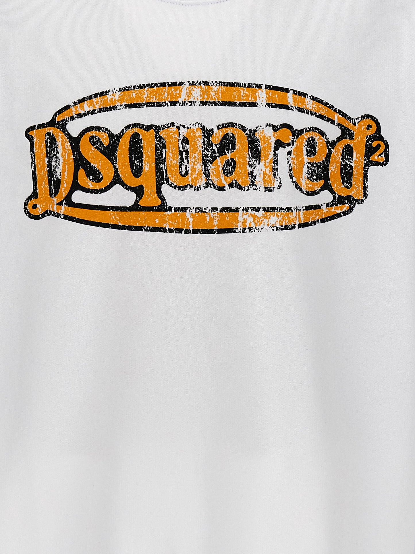 Sudadera Dsquared² de algodón blanco