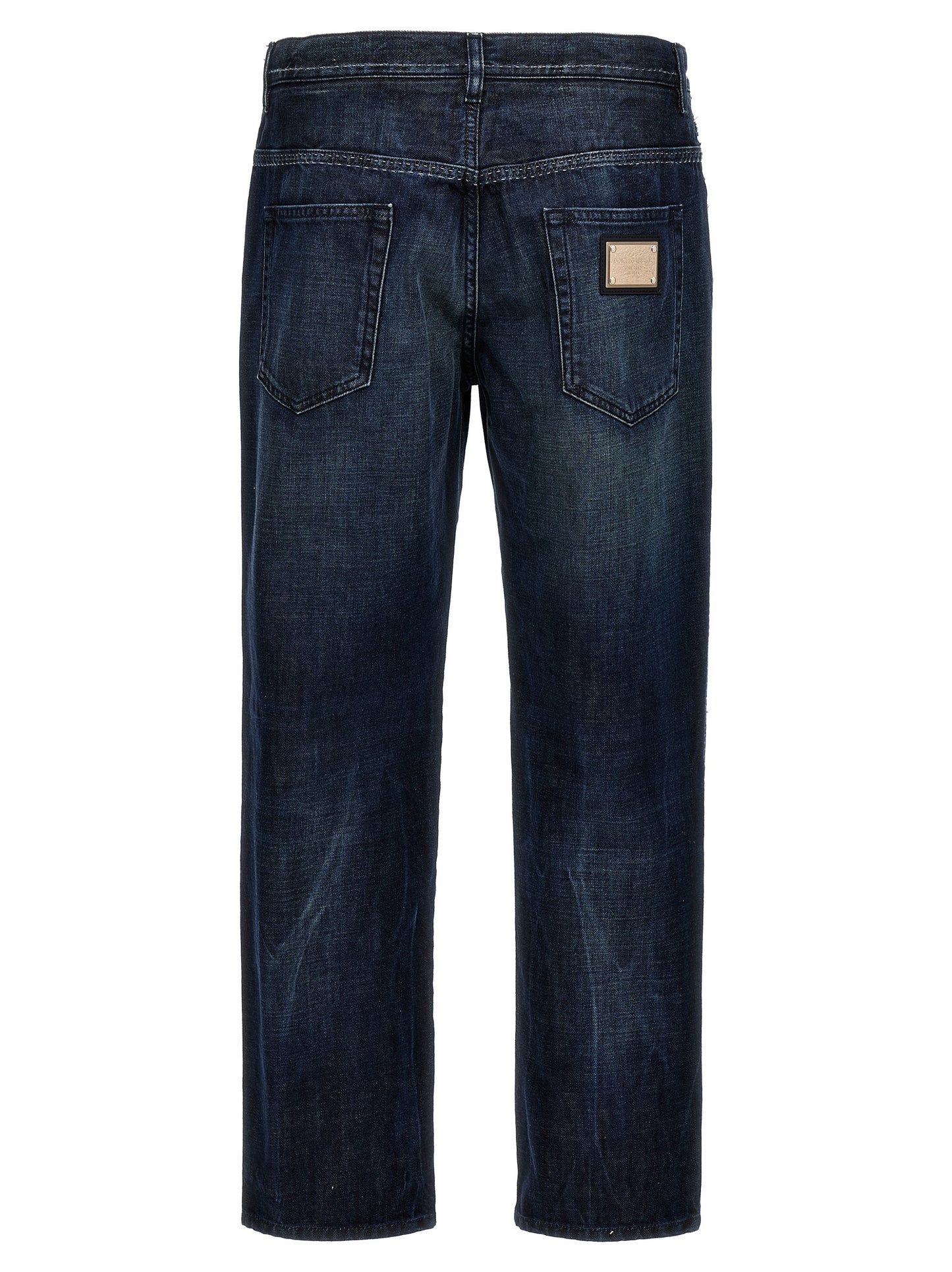 Jean skinny Dolce & Gabbana en coton bleu