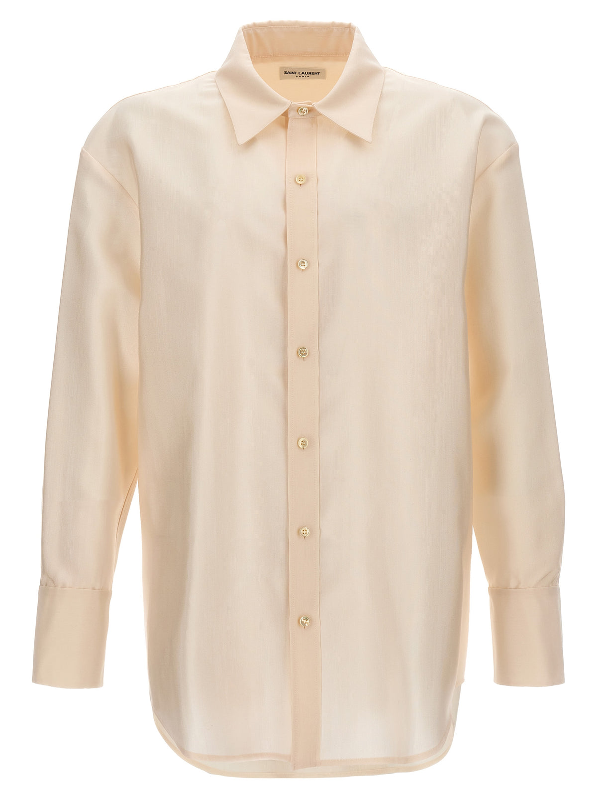 Blouse Saint Laurent en acétate beige pour femme