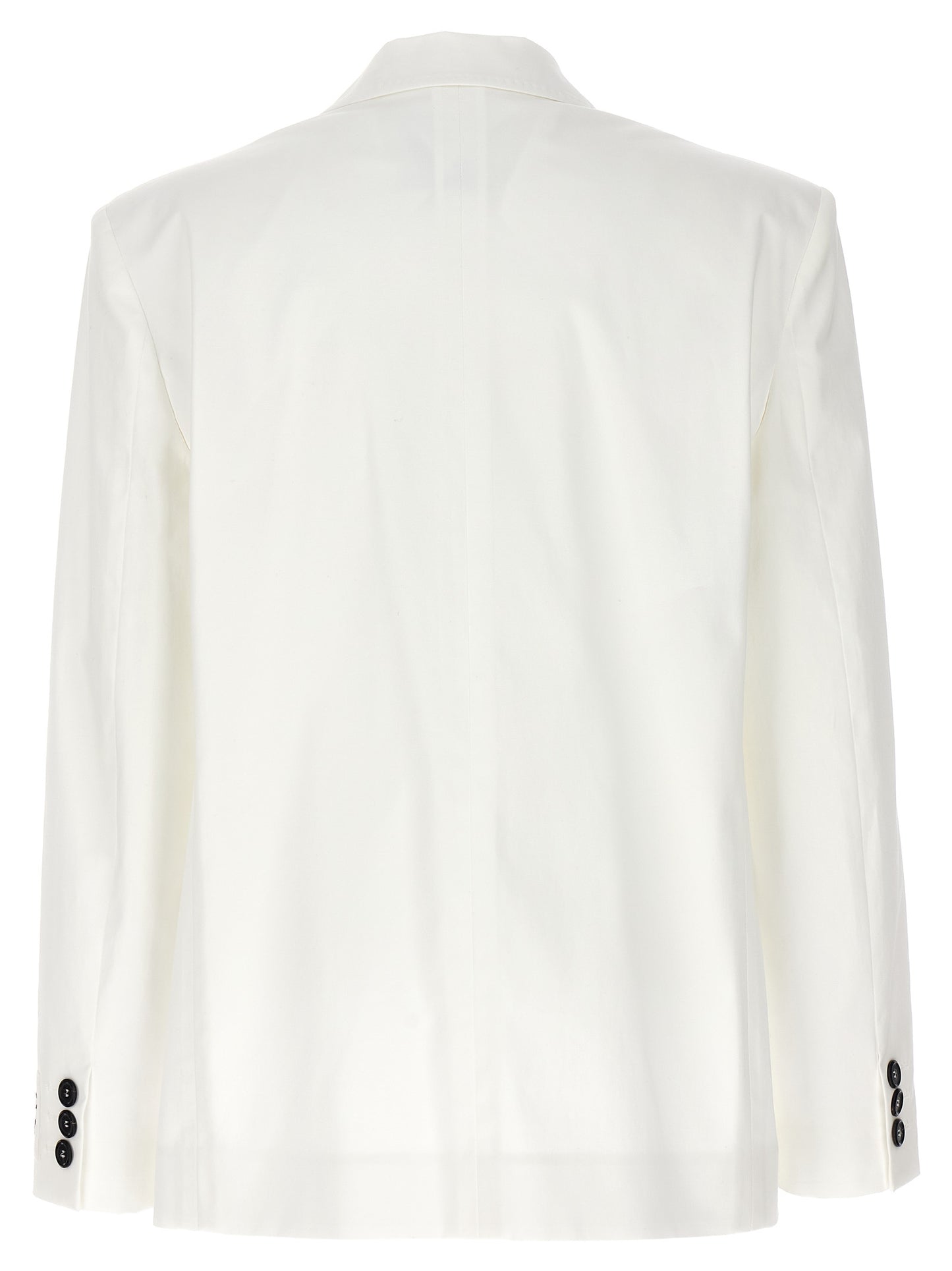 Blazer Moschino de algodón blanco