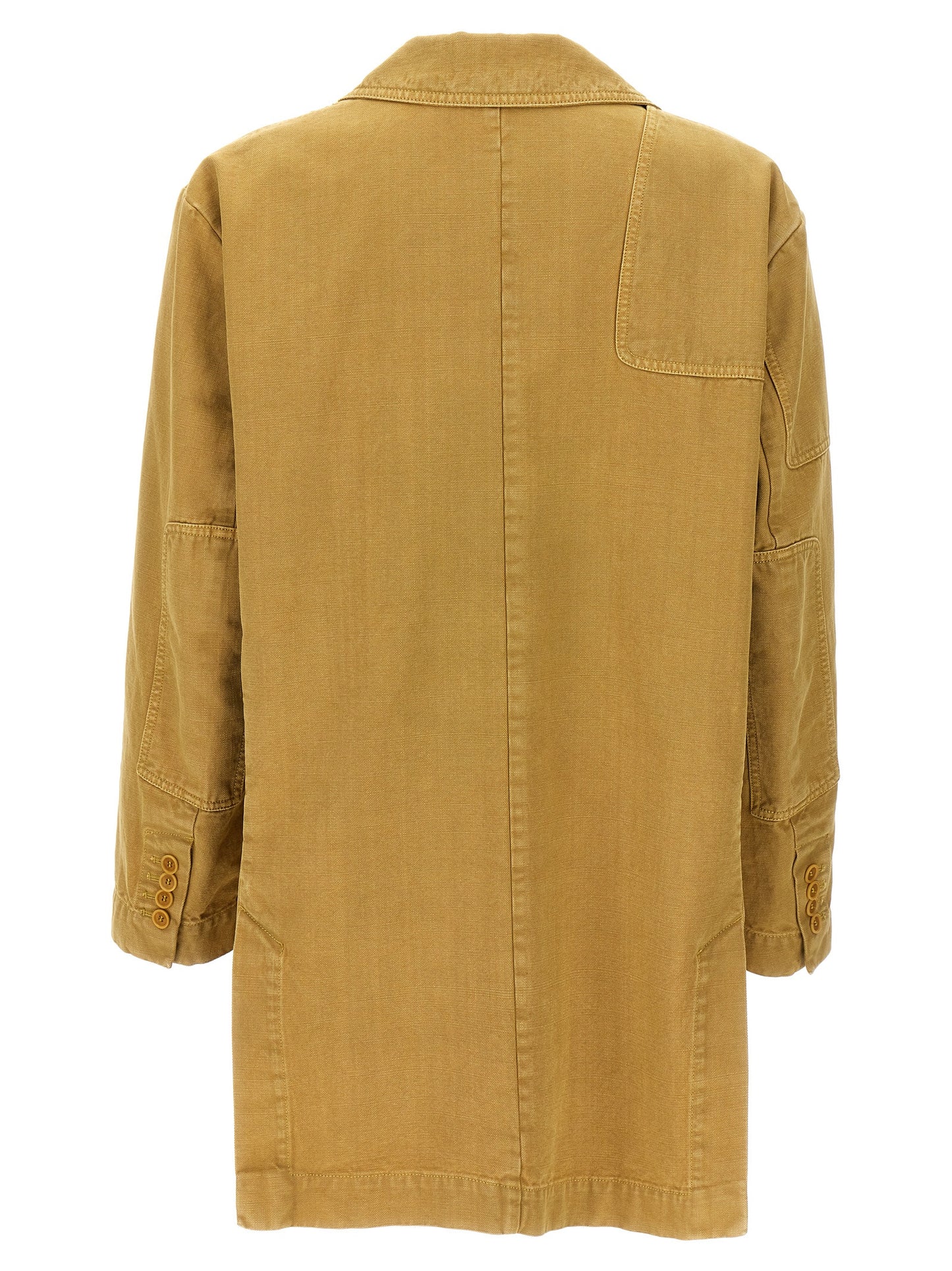 Max Mara Blazer de algodón beige