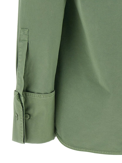 Blusa de algodón bicolor Max Mara