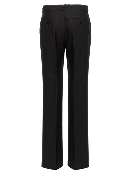 Pantalon de costume Burberry en laine vierge noire