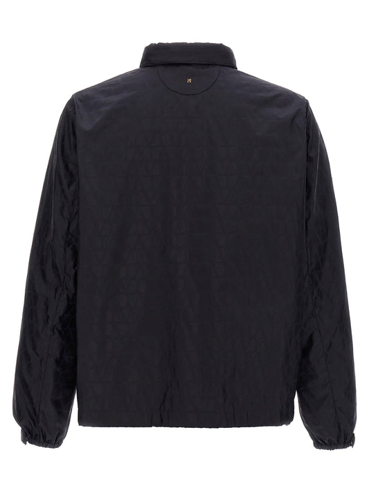 Chaqueta Valentino Garavani Azul de Poliamida