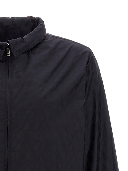 Chaqueta Valentino Garavani Azul de Poliamida