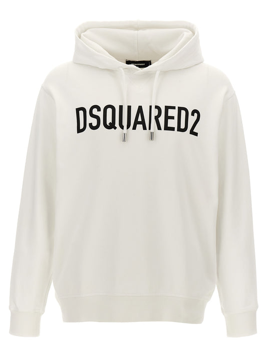 Sudadera Dsquared² de algodón bicolor