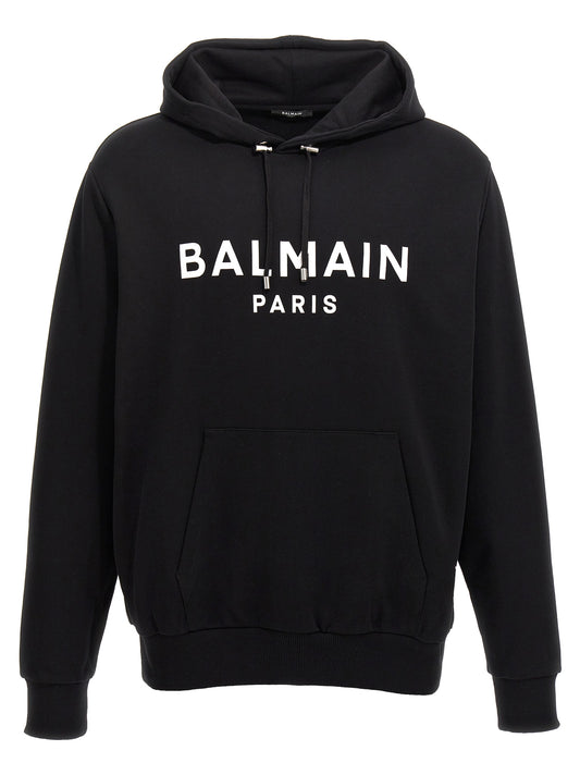 Sudadera Balmain bicolor de algodón