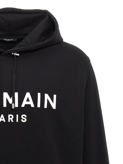 Sudadera Balmain bicolor de algodón