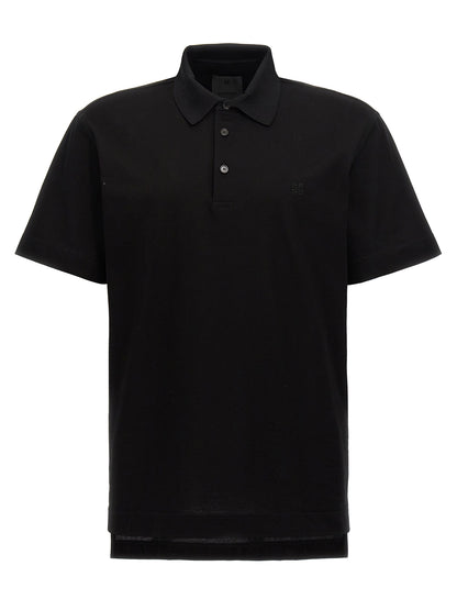 Men's Givenchy Black Cotton Polo Shirt