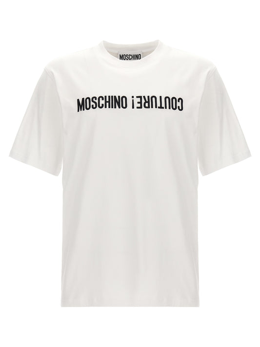 Moschino Camiseta Bicolor de Algodón