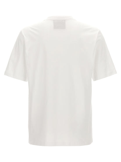 Moschino Camiseta Bicolor de Algodón