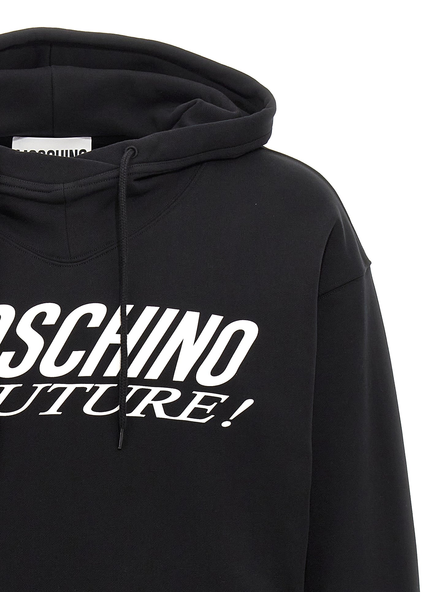 Sudadera bicolor de algodón Moschino
