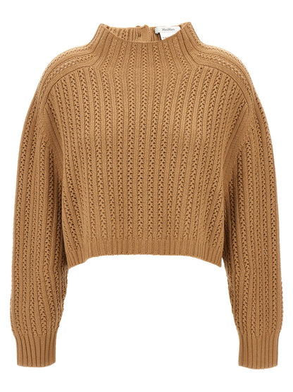 Cárdigan de lana beige Max Mara