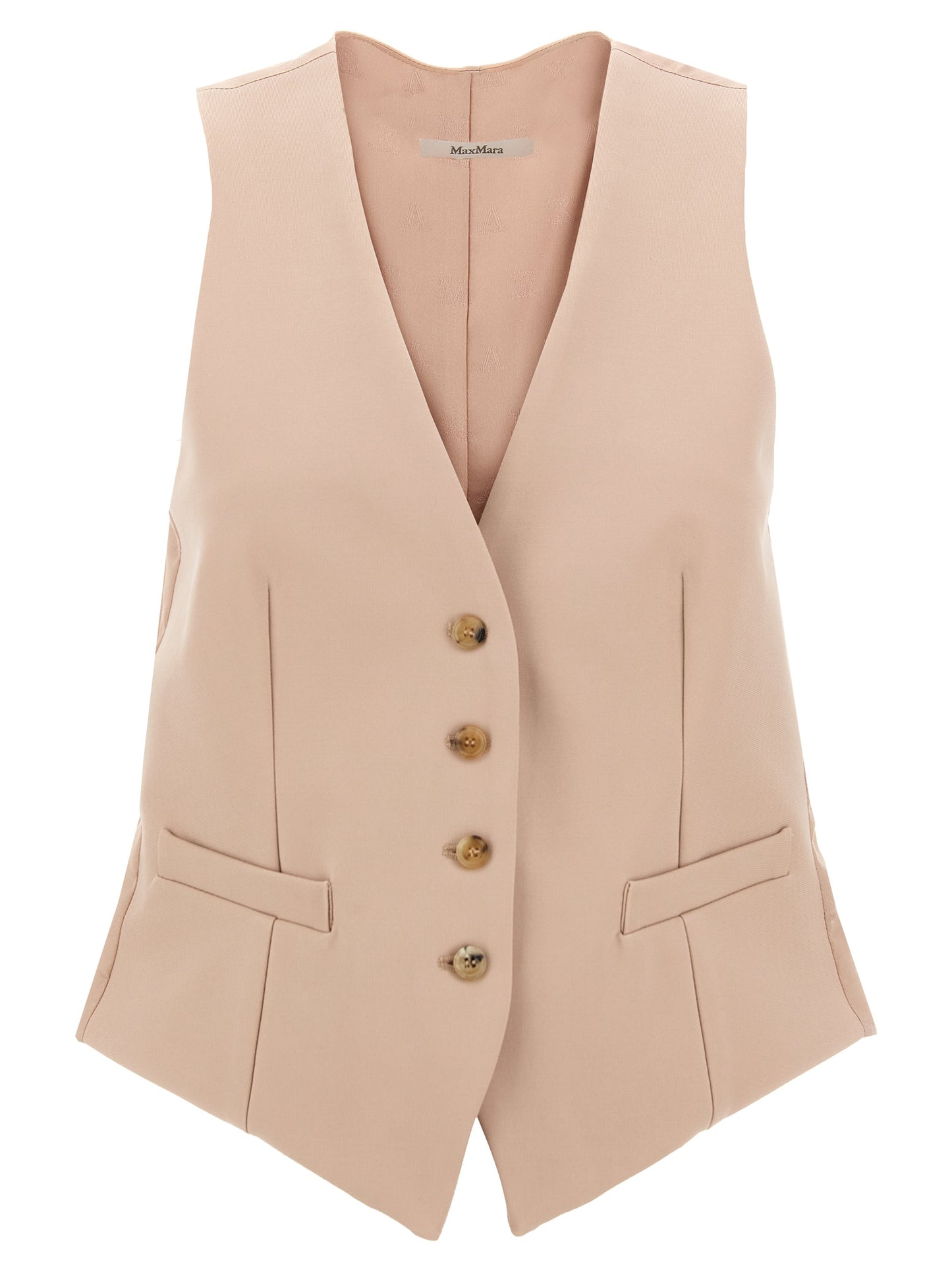 Chaqueta sin mangas Max Mara de acetato multicolor