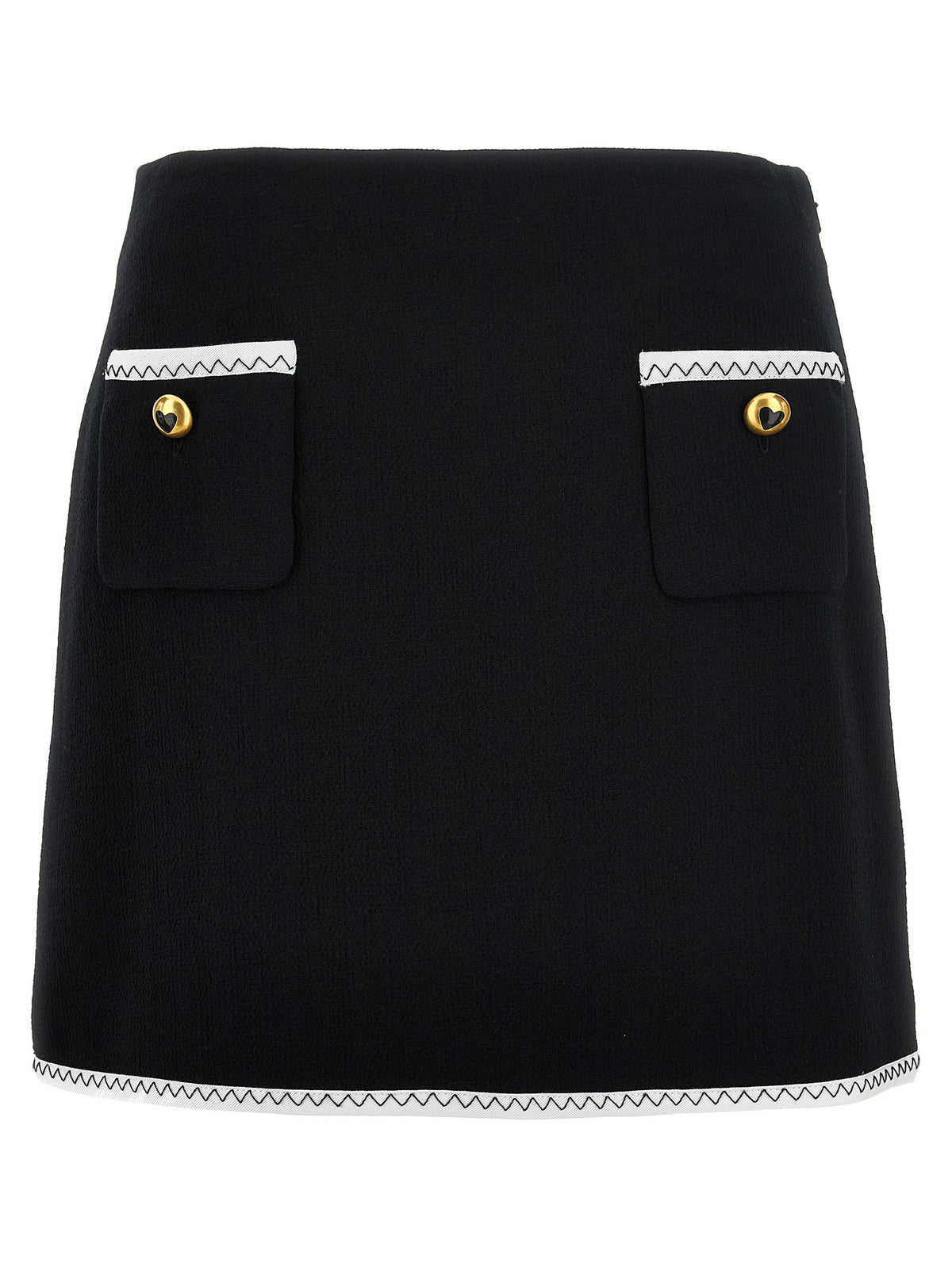 Falda Larga Moschino Colección Bicolar de Viscosa