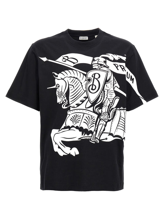 Camiseta bicolor de algodón Burberry