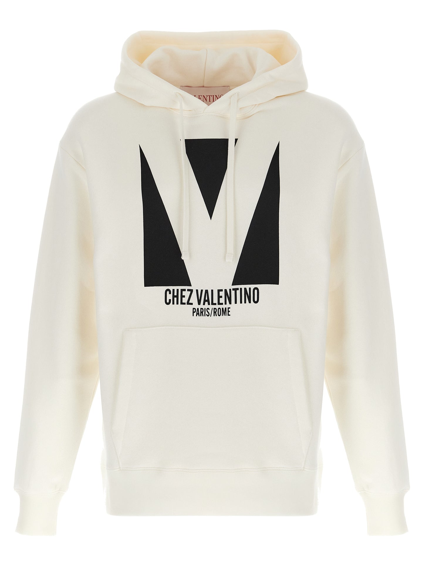 Sweat-shirt en coton blanc Valentino Garavani