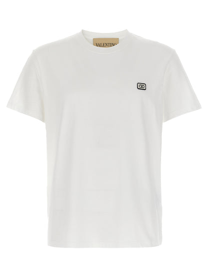 T-shirt Valentino Garavani en coton blanc