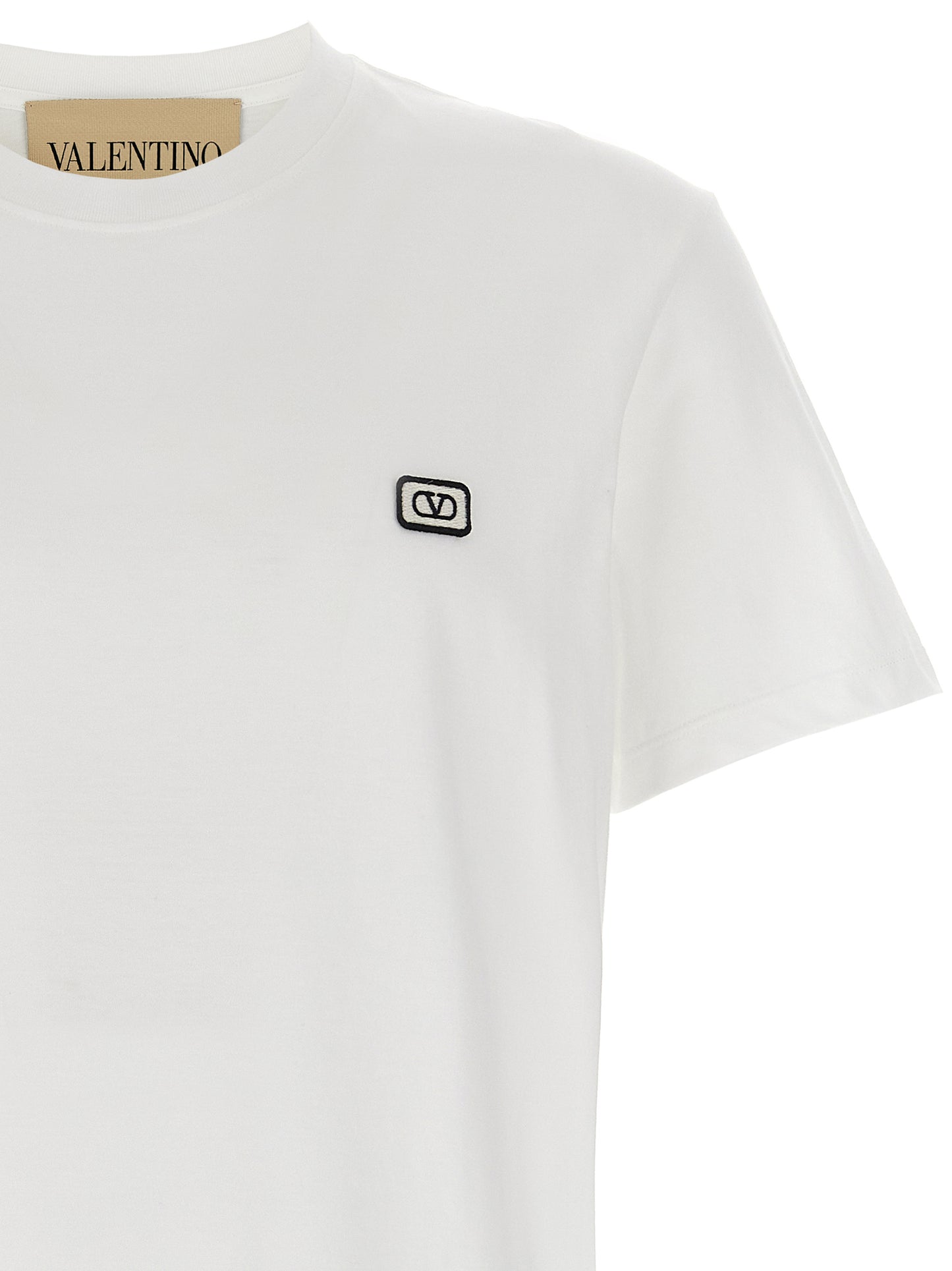 T-shirt Valentino Garavani en coton blanc
