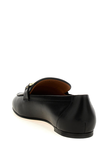 Mocasines slip-on de piel de becerro negra de Tod's