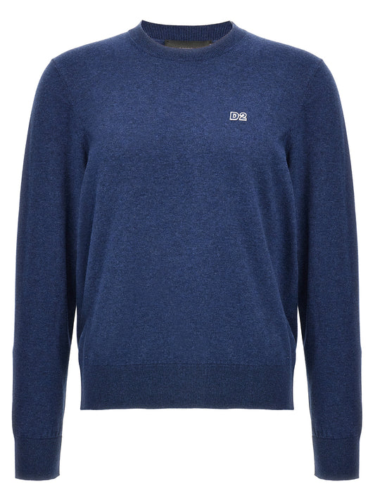 Cárdigan Dsquared² de algodón azul