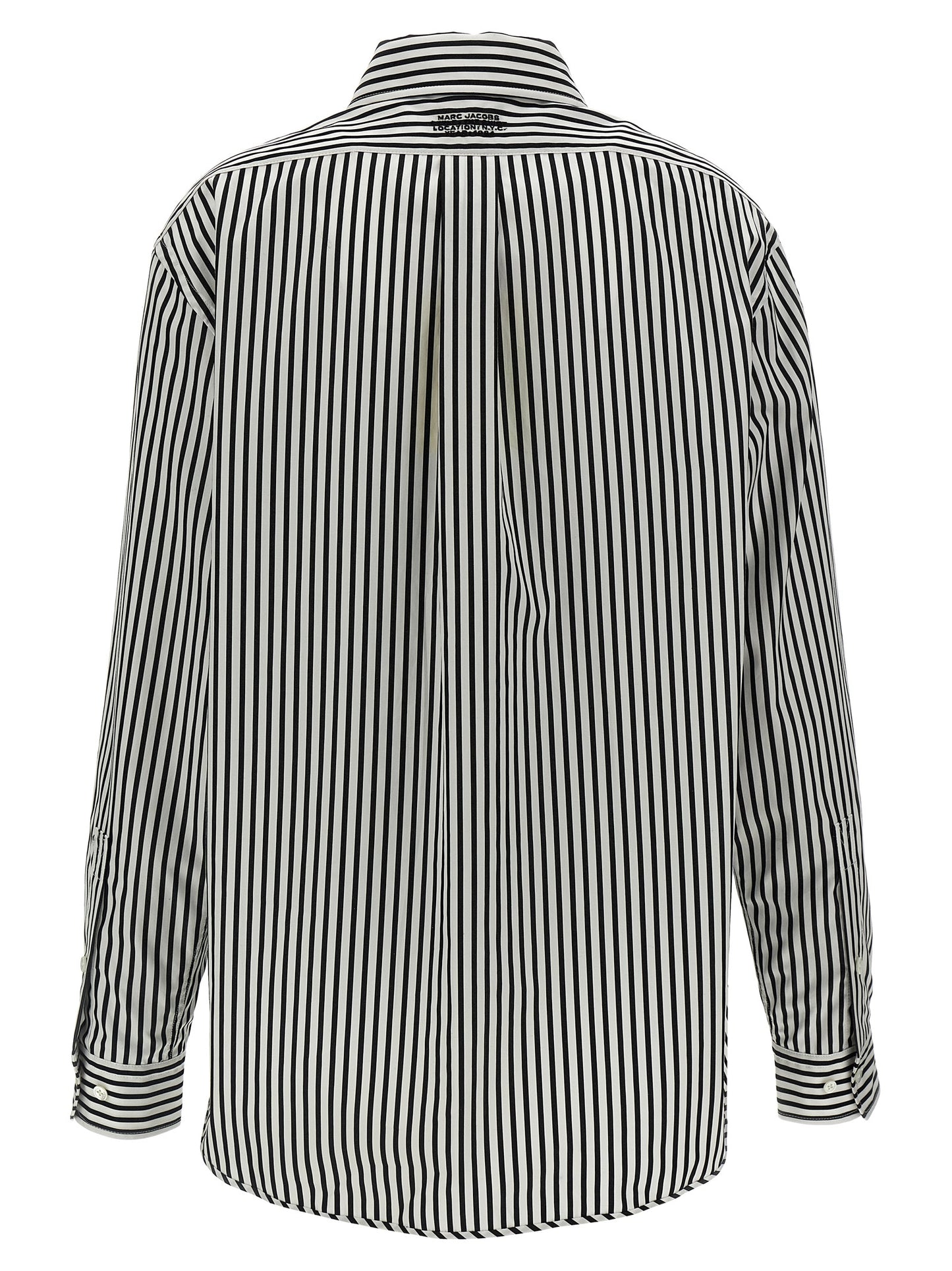 Blusa de algodón bicolor Marc Jacobs