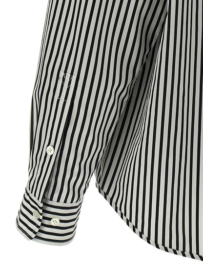 Blusa de algodón bicolor Marc Jacobs