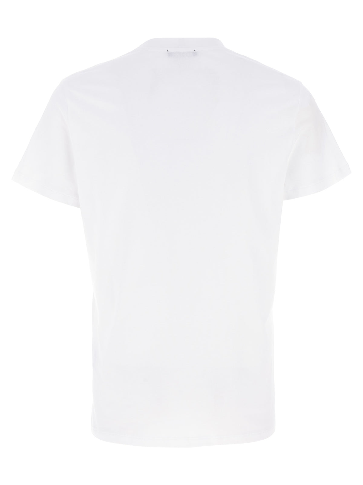 Camiseta Balmain De Algodón Orgánico En Blanco Puro