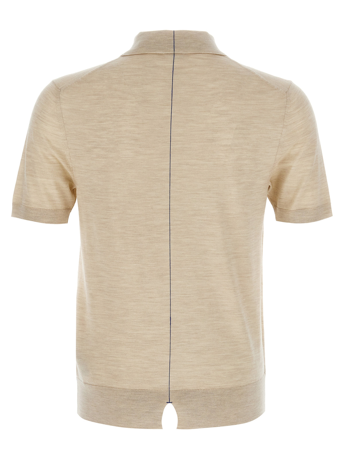 Polo Burberry en laine beige