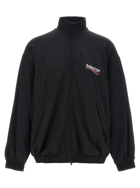 Sudadera Balenciaga negra de poliamida