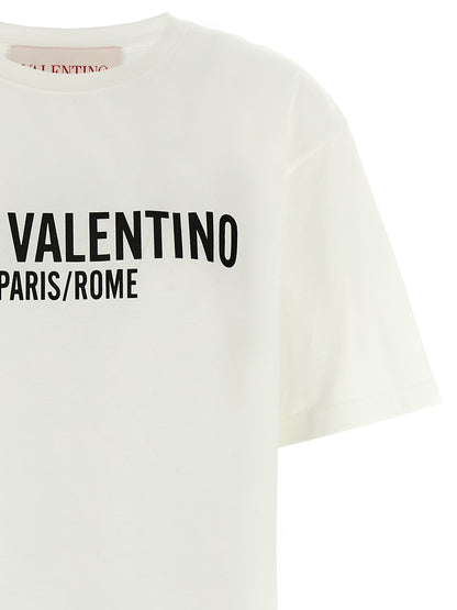 Versatile Bicolor Cotton Valentino Garavani T-Shirt