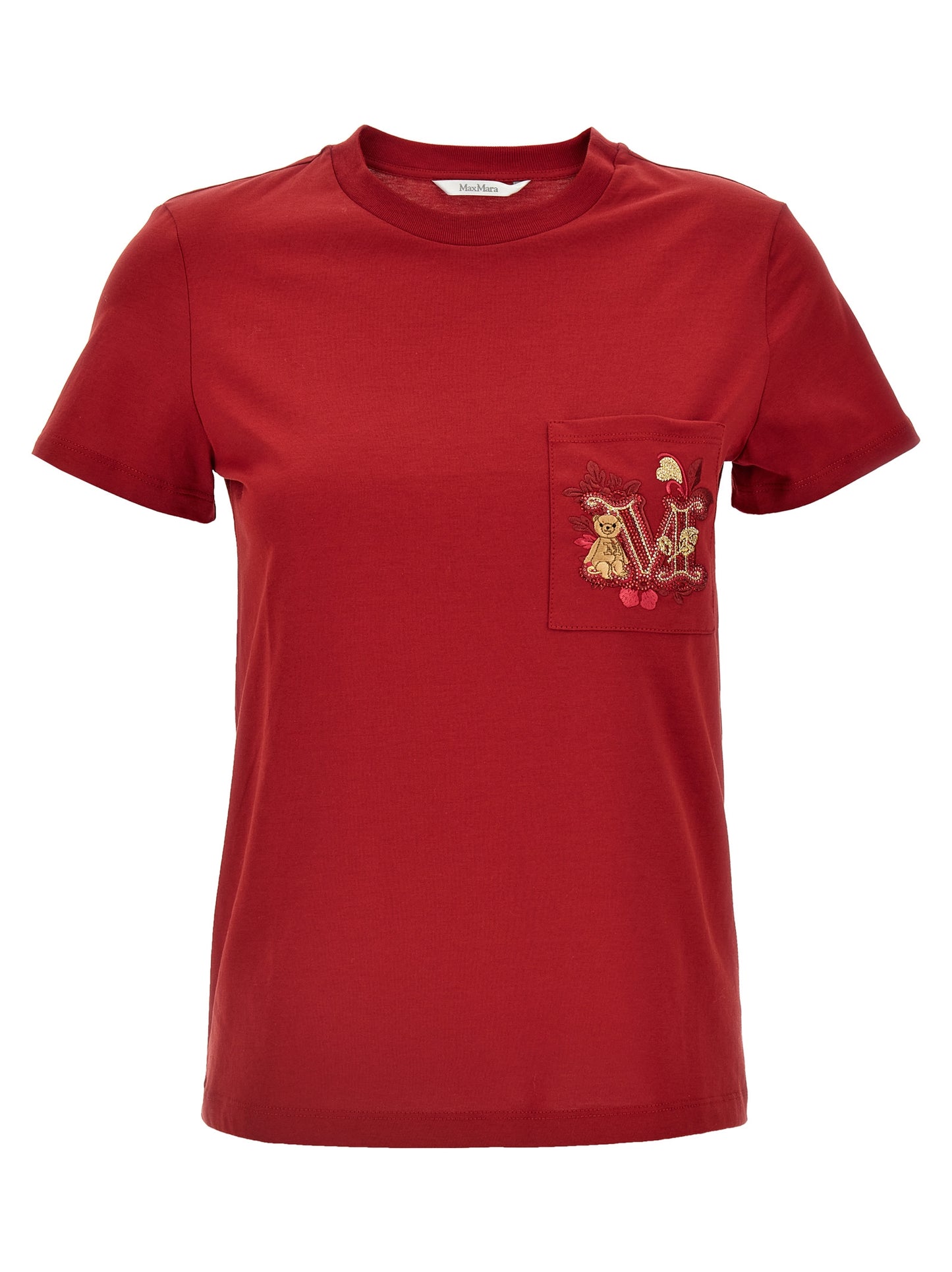 Camiseta de Algodón Multicolor Max Mara
