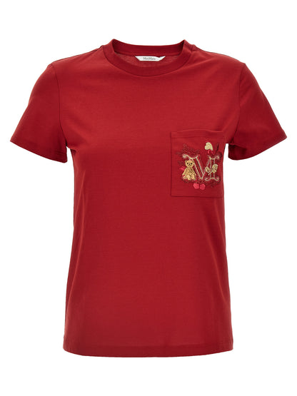 Camiseta de Algodón Multicolor Max Mara