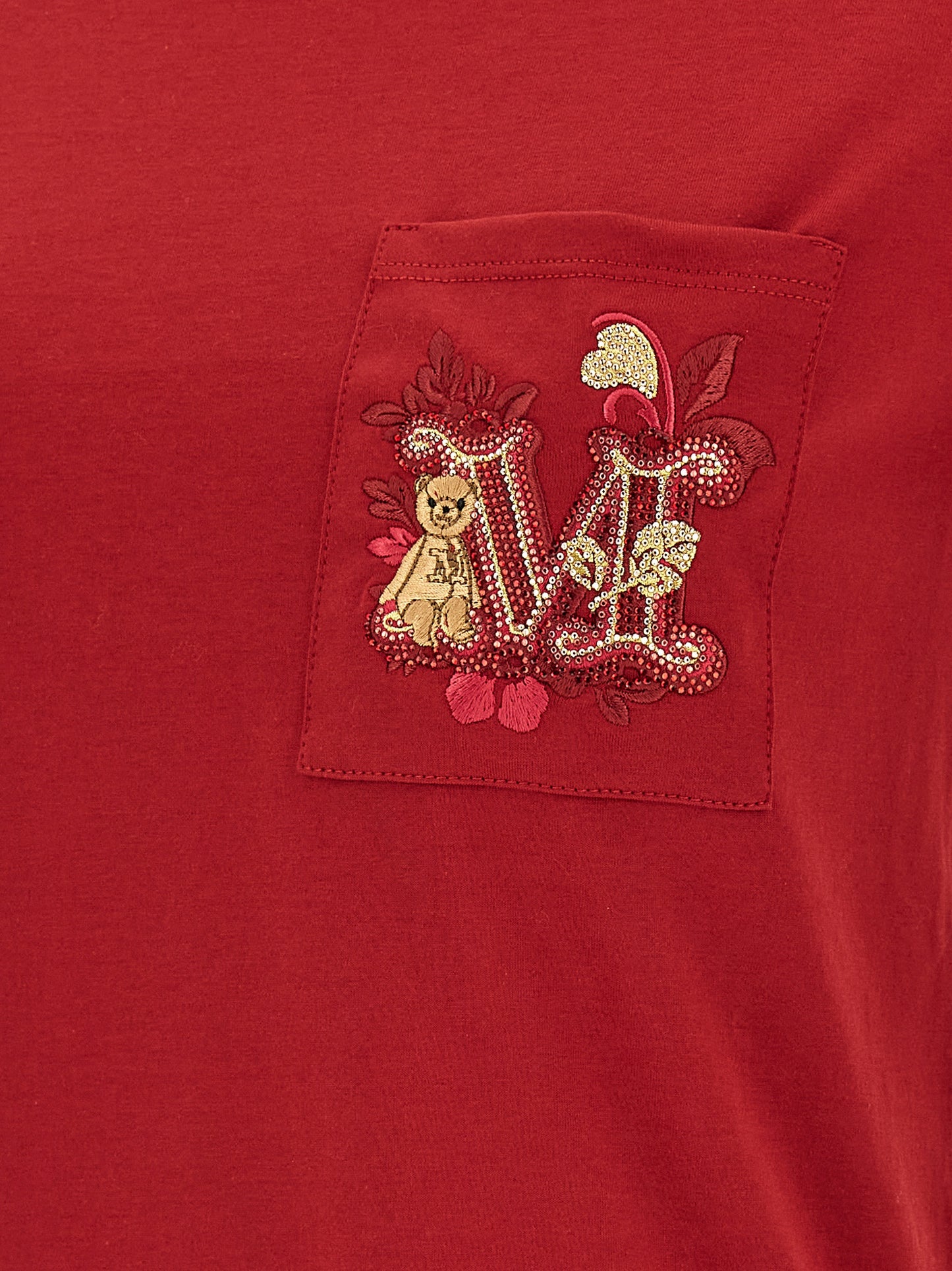 Camiseta de Algodón Multicolor Max Mara
