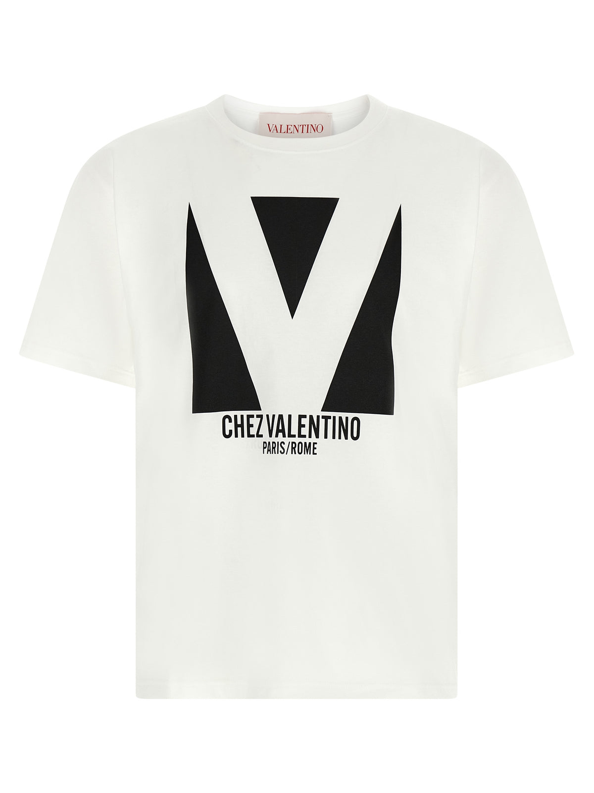 T-shirt bicolore Valentino Garavani en coton classique